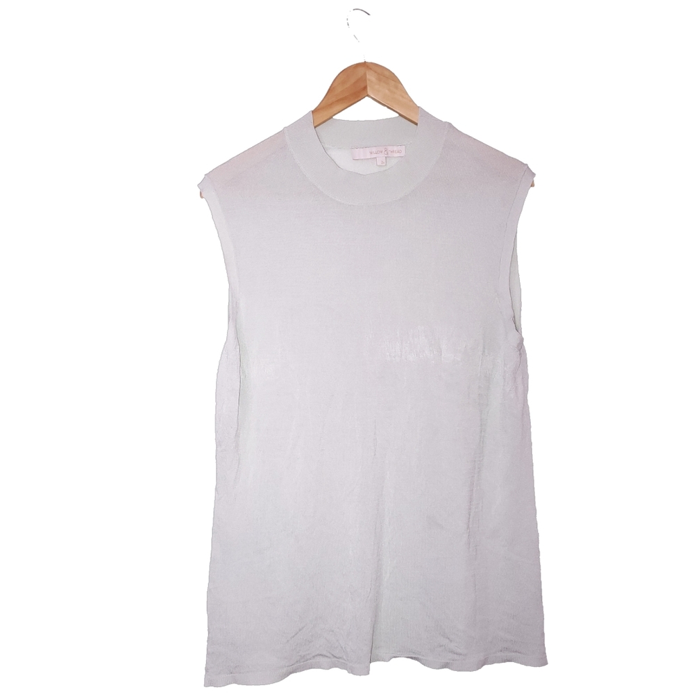 MINT GREEN WILLOW & THREAD MOCK NECK TUNIC TOP